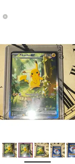 Pokemon TCG Pikachu EX 276/217 Ascended Hero’s English SIR - Image 2