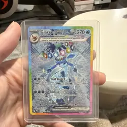 Pokemon TCG Glaceon EX 026/131 Prismatic Evolutions Mint/Nm Condition - Image 1