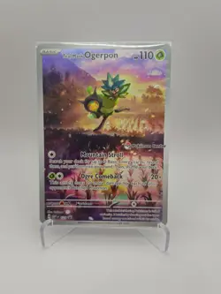 Pokemon TCG Pokemon Center Stamped ETB Promo: Teal Mask Ogerpon SVP123 - Sealed - Image 1