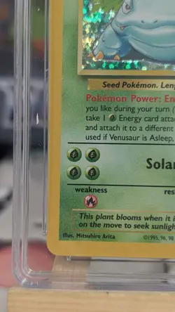 Pokemon Venusaur 15/102 Celebrations Classic Collection Holo CGC Gem Mint 10 - Image 4