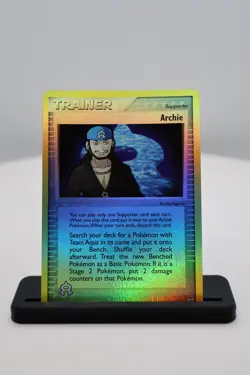 Pokemon Card - Archie Team Magma vs Team Aqua 71/95 Uncommon Reverse Holo LP - Image 1