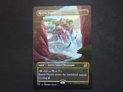 Ketria Triome Showcase NM [Ikoria: Lair of Behemoths] Mtg Magic Free Tracking! - Image 1