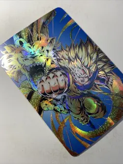 Super Saiyan 3 Goku Fist Dragon Ball Z ACG DBZ Goddess Anime Card Holo Foil Art - Image 4