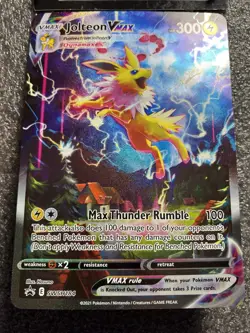 Jolteon VMAX SWSH184 Jumbo Card Oversized​ Pokemon​​ Black Star Promo - Image 3