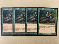 MTG 4x Living Terrain # 117 Prophecy Modern Magic the Gathering x4 HP - Image 1