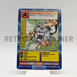 DIGIMON Digi-Battle Game TCG 1999 - Card ITA CE-14 Mojyamon - Image 1