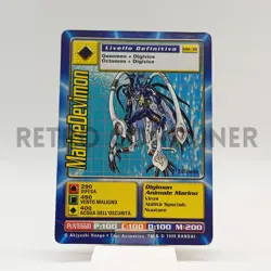 DIGIMON Digi-Battle Game TCG 1999 - Card ITA MB-39 1ED MarineDevimon - Image 1