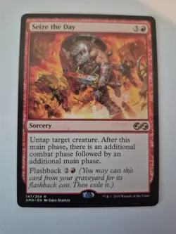 1x Seize the Day MTG Ultimate Masters Magic Regular NM x1 - Image 1
