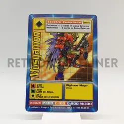 DIGIMON Digi-Battle Game TCG 1999 - Card ITA MB-20 1ED Musyamon - Image 1
