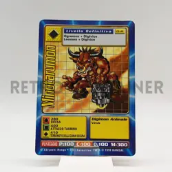 DIGIMON Digi-Battle Game TCG 1999 - Card ITA CE-21 Minotarumon - Image 1