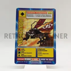 DIGIMON Digi-Battle Game TCG 1999 - Card ITA CE-23 Roachmon - Image 1