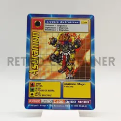 DIGIMON Digi-Battle Game TCG 1999 - Card ITA CE-24 Asuramon - Image 1