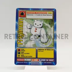DIGIMON Digi-Battle Game TCG 1999 - Card ITA CE-07 Frigimon - Image 1