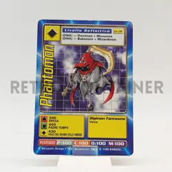 DIGIMON Digi-Battle Game TCG 1999 - Card ITA CE-39 Phantomon - Image 1