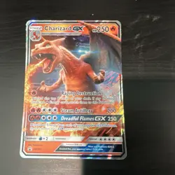 Pokemon Charizard GX Full Art Promo Holo SM195 Card 250 HP English - Image 1