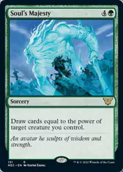 Soul's Majesty [Kamigawa: Neon Dynasty Commander] Magic MTG - Image 1