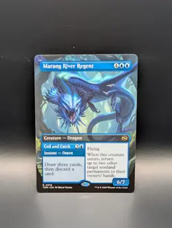MTG - Marang River Regent - BORDERLESS - Creature (Dragon) - TDM #378 - Rare - Image 1
