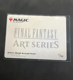Delivery Moogle Art Series 1/53 Final Fantasy NM MTG - Image 2