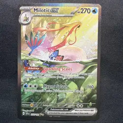 Pokemon Tcg Milotic ex 237/191 SIR Sv08: Surging Sparks Holo - Image 1