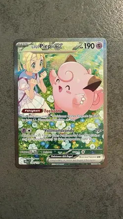 Pokemon Lillys Piepi Ex 184/159 JTG Reisegefahrten Deutsch SIR Near Mint - Image 1