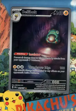 Pokemon TCG Bellibolt 201/197 Obsidian Flames Illustration Rare NM/M - Image 1
