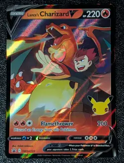 2021 Pokemon Lance's Charizard V #SWSH133 Sword & Shield Promo - Image 1