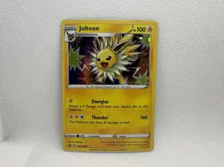 Pokemon TCG Jolteon Holo Sword & Shield Black Star Promo SWSH191 - Image 1