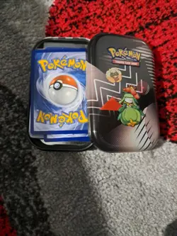 Pokemon Mini Tin Bundle 60x Cards Including 5 Holo's 5 Reverse, - Image 5