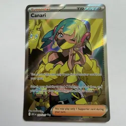 Pokemon TCG Canari 257/217 Ascended Heroes Full Art Trainer Pack Fresh / NM (1) - Image 1