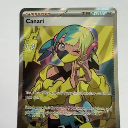 Pokemon TCG Canari 257/217 Ascended Heroes Full Art Trainer Pack Fresh / NM (1) - Image 3