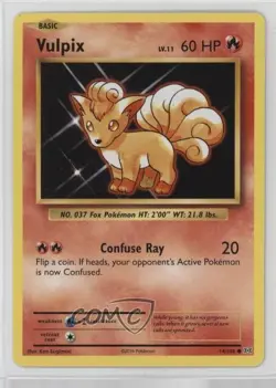 Vulpix Pokemon XY Evolutions 20th Anniversary #14 - Image 1