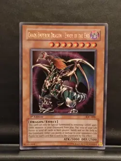 Chaos Emperor Dragon - Envoy Of The End IOC-000 1st Edition Secret Rare - Image 1