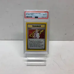 Blaine 17/132 PSA 8 Near Mint Pokemon Card 2000 Gym Challenge - Image 1
