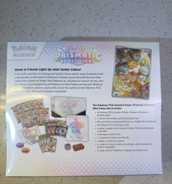 Pokemon TCG Prismatic Evolutions ETB Elite Trainer Box Sealed #1 - Image 2