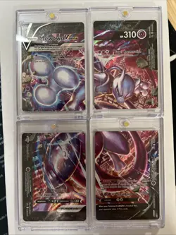Pokemon TCG Mewtwo V-UNION [Set of 4] SWSH: Sword & Shield Promo Cards Holo - Image 1