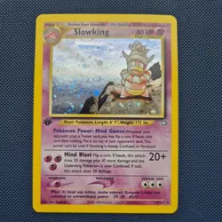 Slowking 14/111 - Neo Genesis 2000 Holo 1st Edition Pokemon - Image 1