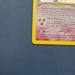Slowking 14/111 - Neo Genesis 2000 Holo 1st Edition Pokemon - Image 2