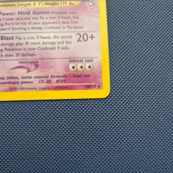 Slowking 14/111 - Neo Genesis 2000 Holo 1st Edition Pokemon - Image 3