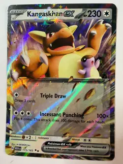 Kangaskhan ex 115/165 Scarlet & Violet 151 Ultra Rare Pokemon TCG Card NM - Image 1