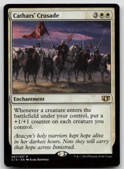 Cathars' Crusade #67 (LP) Commander 2014 C14 Magic MTG - Image 1