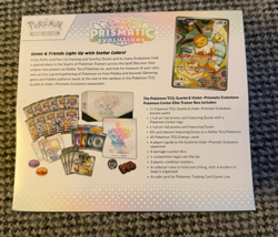 Pokemon Prismatic Evolutions Pokemon Center ETB - New & Sealed - Image 2
