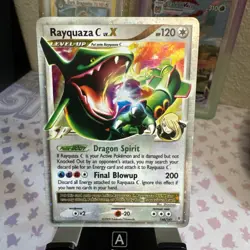 Pokemon Rayquaza C LV.X 146/147 Platinum Supreme Victors Ultra Rare Holo English - Image 1