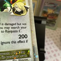 Pokemon Rayquaza C LV.X 146/147 Platinum Supreme Victors Ultra Rare Holo English - Image 2