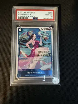 2023 ONE PIECE JUDGE PACK VOLUME 1 BOA HANCOCK OP02-059 - PSA 10 - Image 1