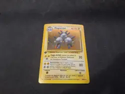 Magneton 9/102 French Base Set Holo Pokemon Card Rare Lightly Played 1st Edition - Image 1