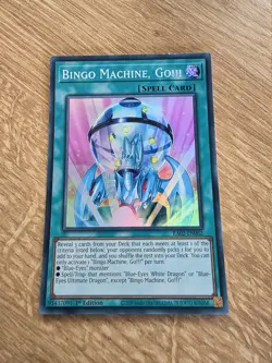 Bingo Machine, Go!!! - RA02-EN062 - Super Rare 1st Edition - Image 1