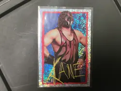 2001 WWF Merlin Kane Mega Photo - Holo / Foil - RARE wwe lnj - Image 1