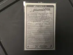 2001 WWF Merlin Kane Mega Photo - Holo / Foil - RARE wwe lnj - Image 2