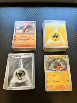 Black Bolt And White Flare Pokemon Cards - 126 Card Bulk Lot - Image 1