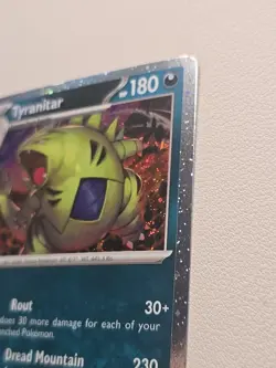Tyranitar 135/193 *SWIRL* Paldea Evolved Promo Cosmos Holo Rare Pokemon TCG MINT - Image 5